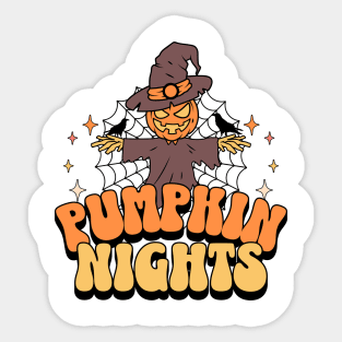 Pumpkin Nights Sticker